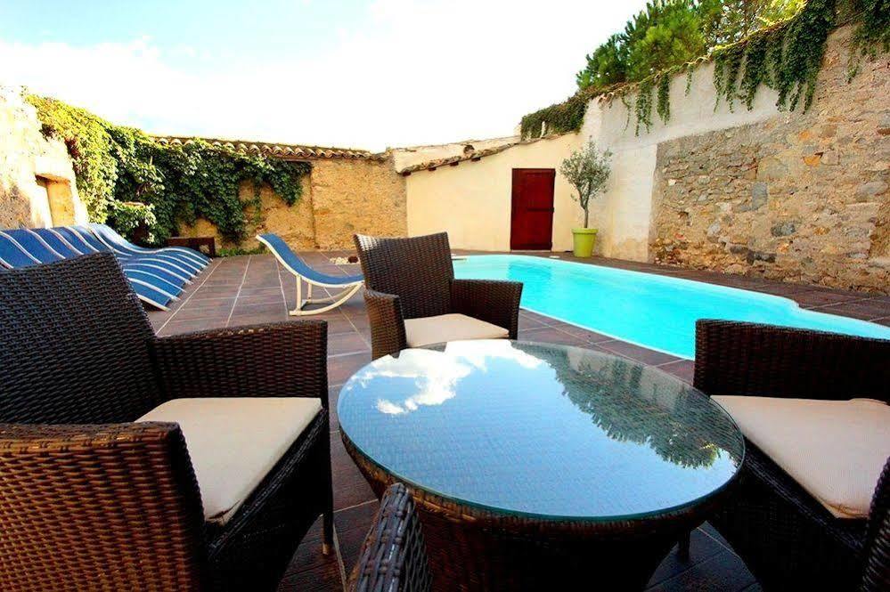 Logis Auberge Cote Jardin Hotel Lezignan-Corbieres Bagian luar foto